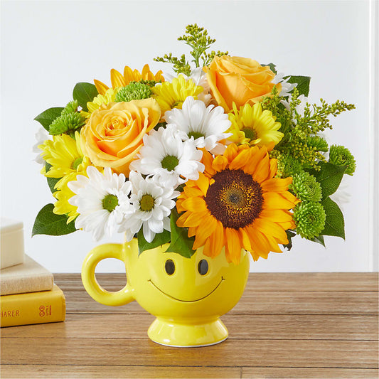 Be Happy Bouquet – Flowerama #186, Oklahoma City OK