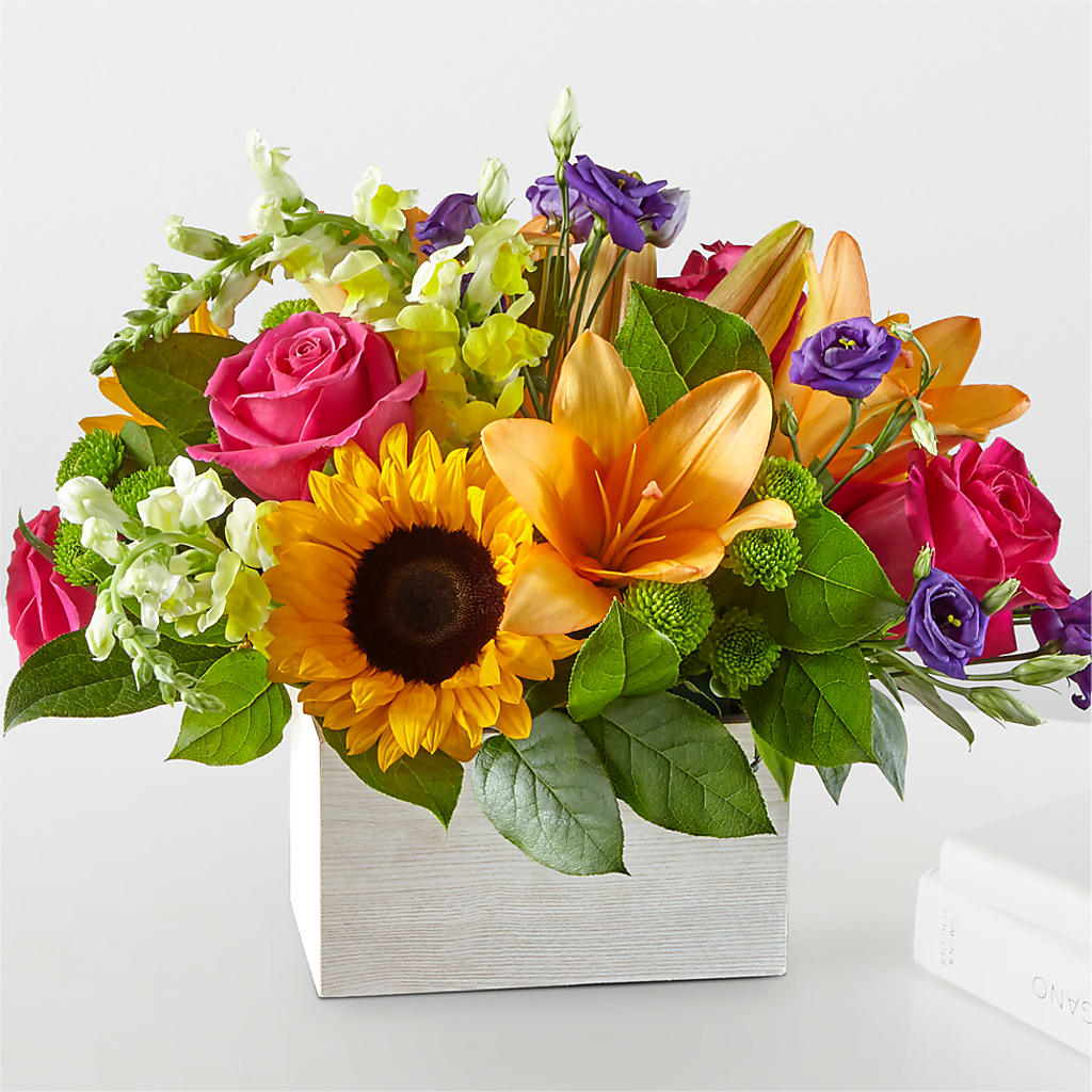 Best Day Box Bouquet – Flowerama #186, Oklahoma City OK