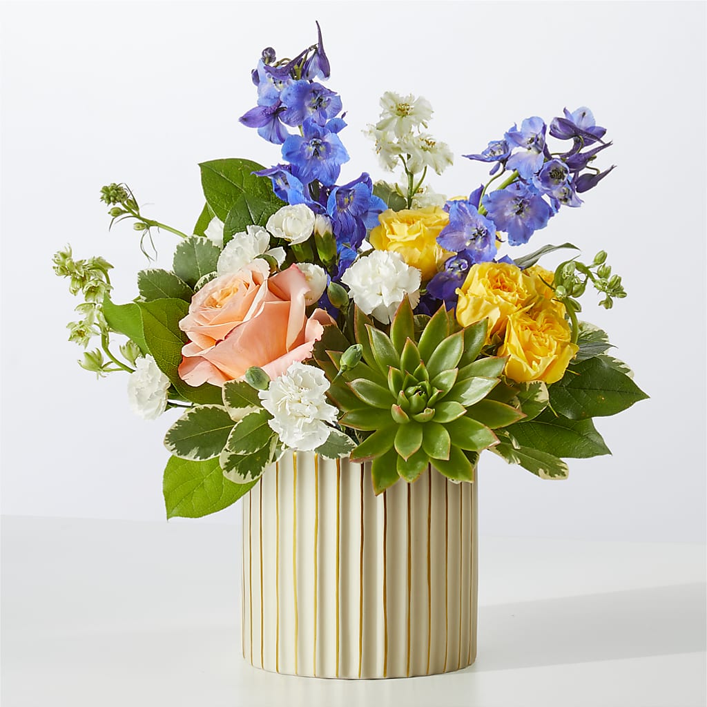 Cobalt Reverie Bouquet – Flowerama #186, Oklahoma City OK