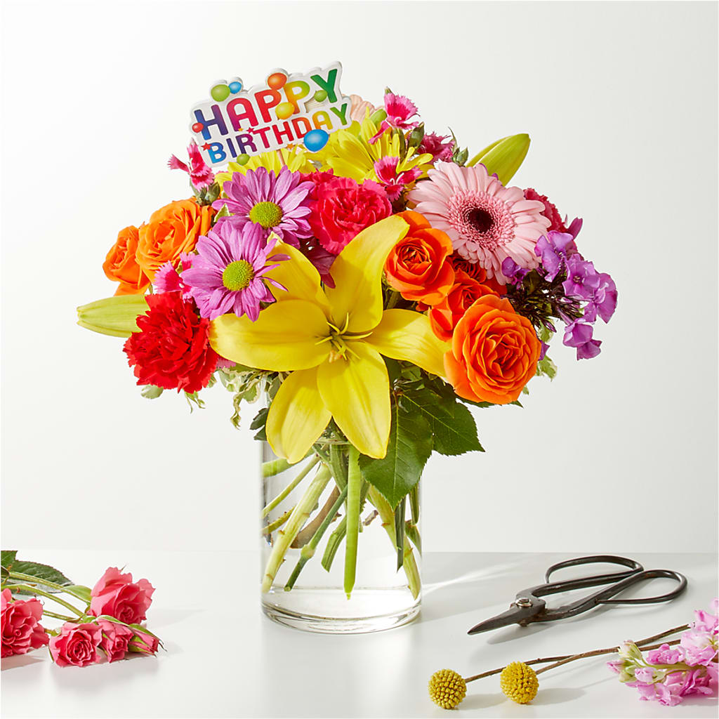 Cue the Confetti - A Florist Original – Flowerama #186, Oklahoma City OK