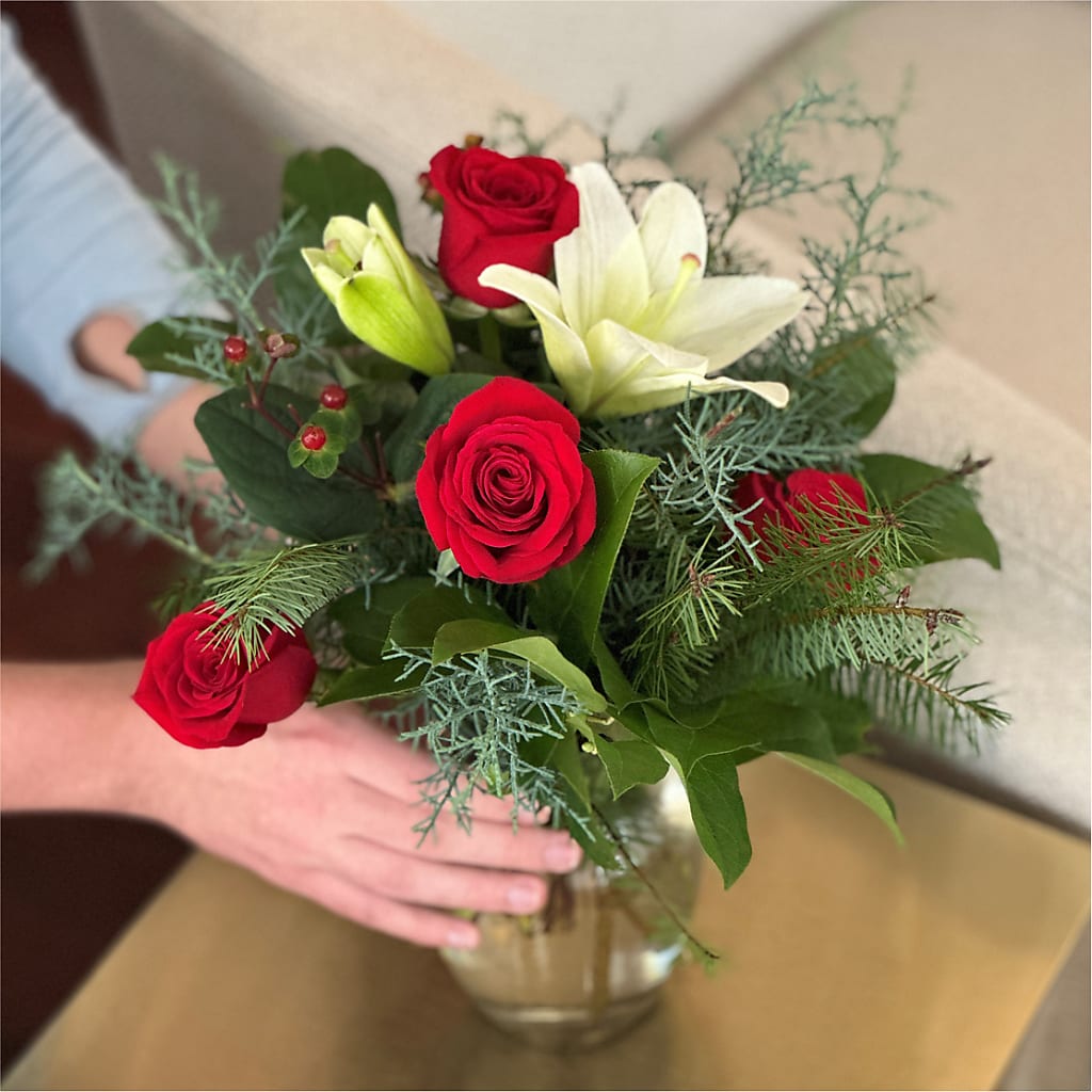 Glittering Lights Bouquet – Flowerama #186, Oklahoma City OK