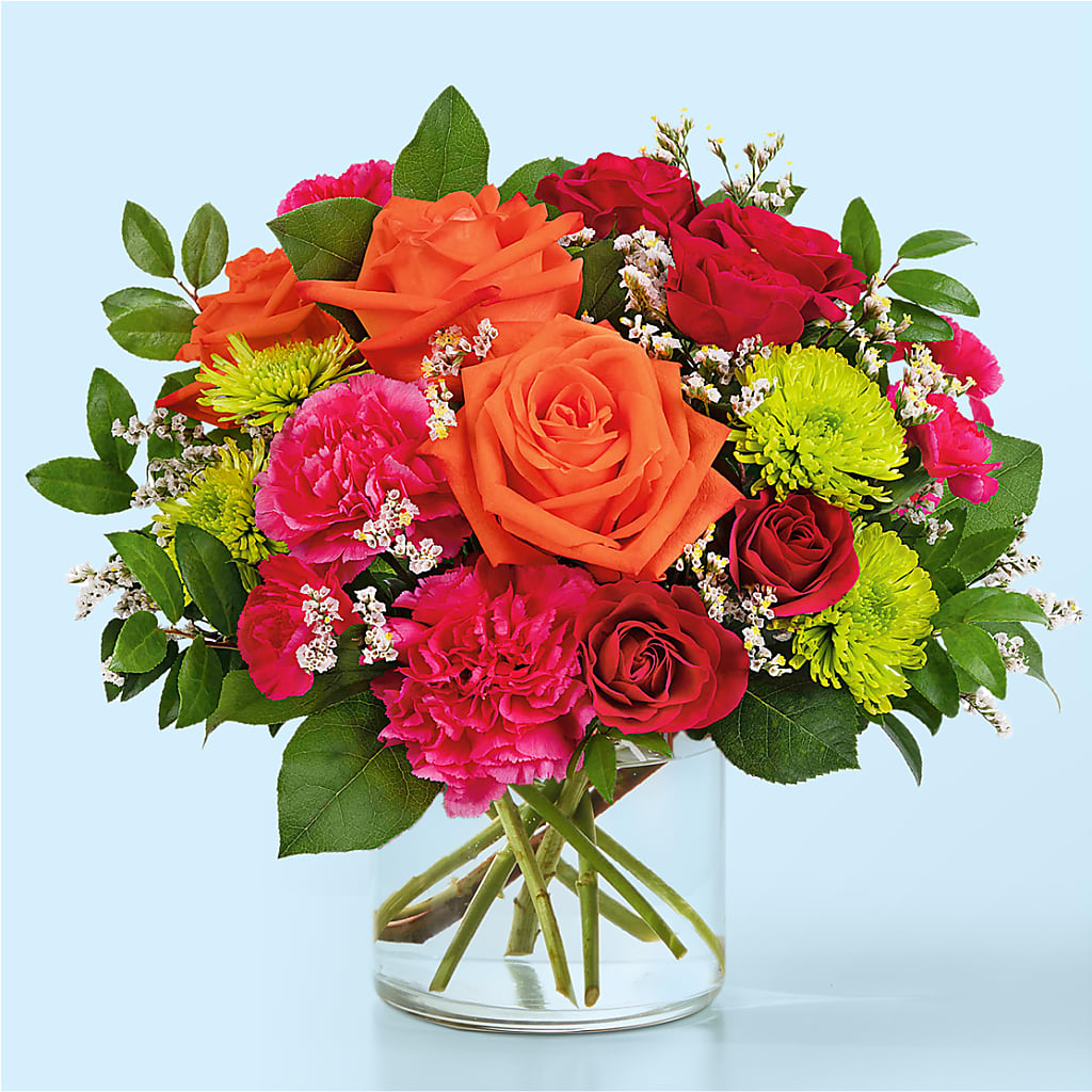 Colorful Carnival Bouquet – Flowerama #186, Oklahoma City OK