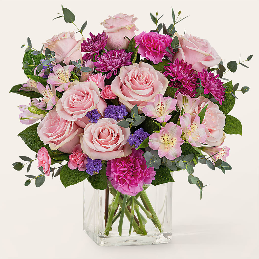 Rosy Radiance Bouquet – Flowerama #186, Oklahoma City OK