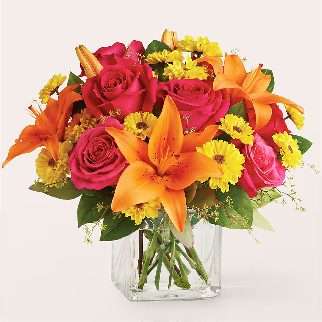 Neon Lights Bouquet – Flowerama #186, Oklahoma City OK