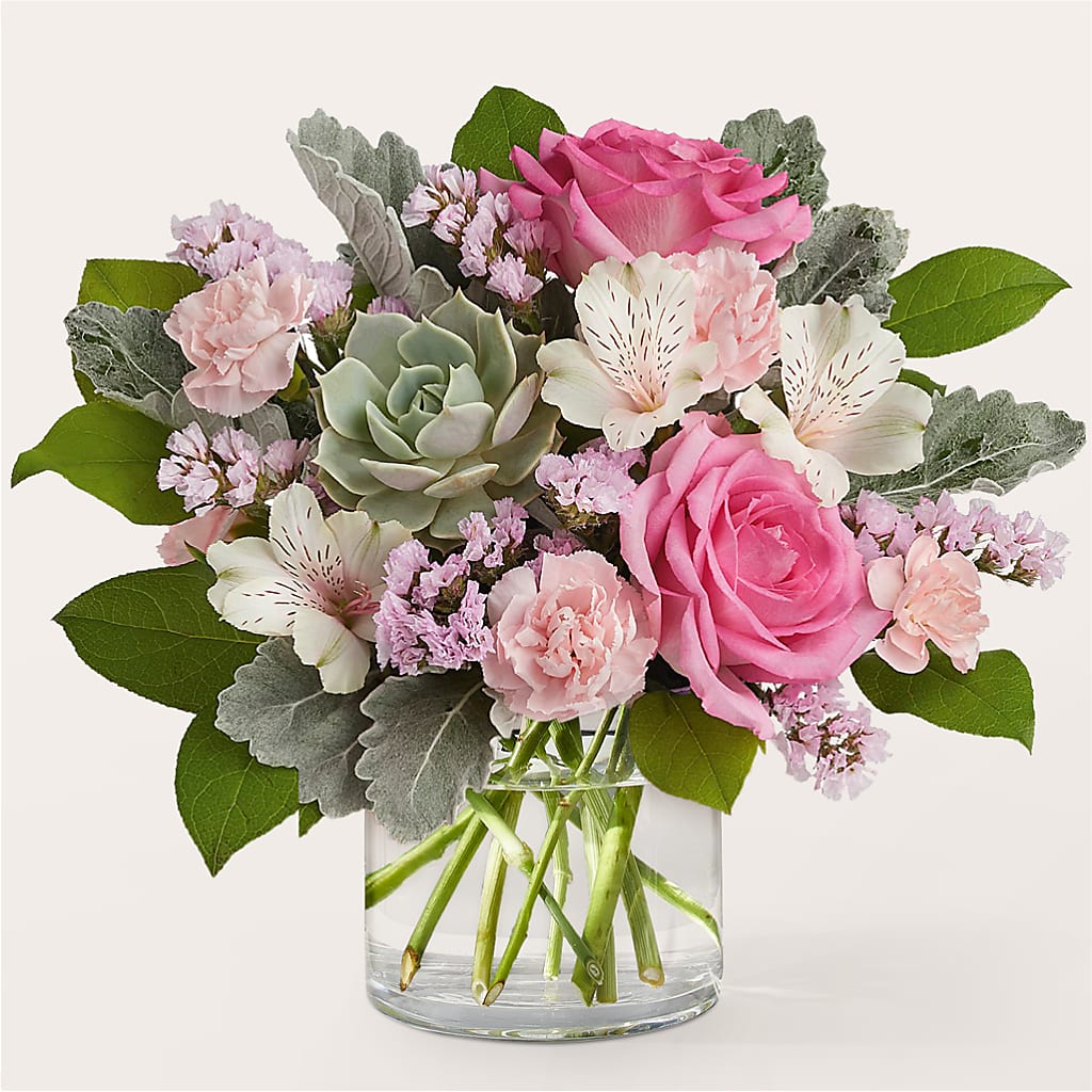 Dusty Rose Bouquet – Flowerama #186, Oklahoma City OK
