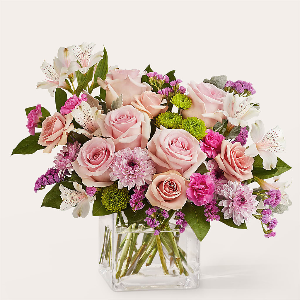 Pink Suede Bouquet – Flowerama #186, Oklahoma City OK