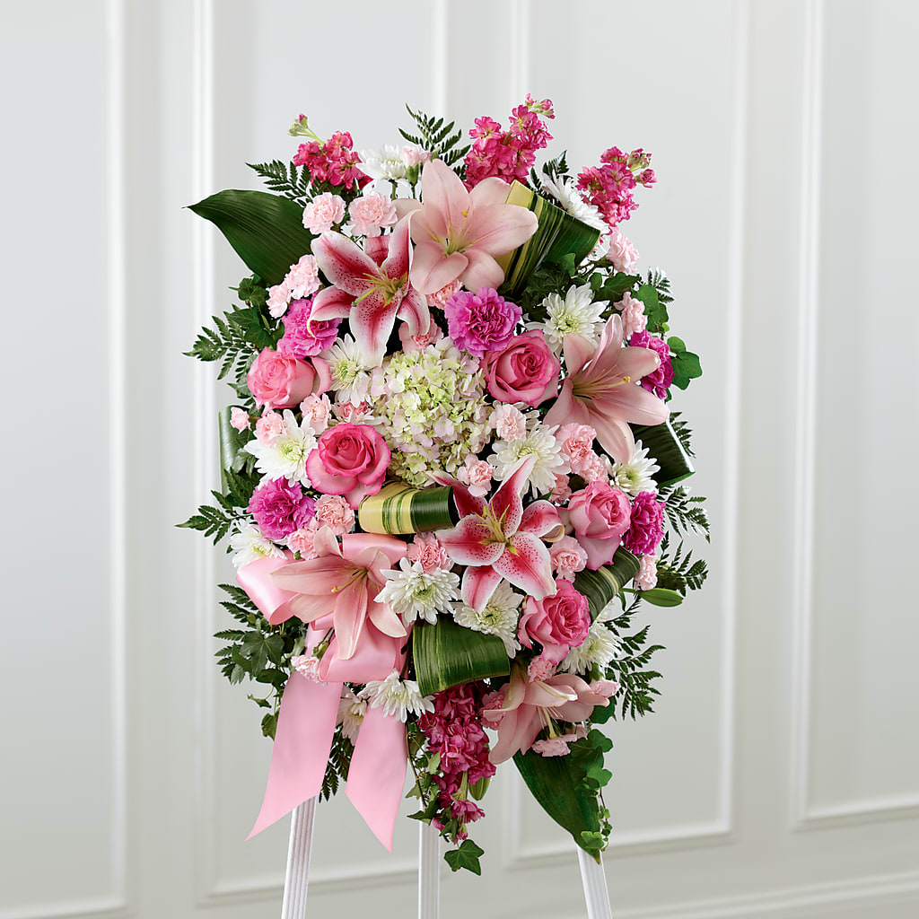 Comforting Standing Spray – Flowerama #186, Oklahoma City OK