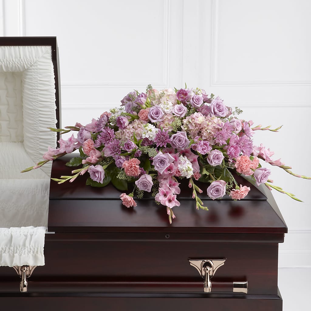 Immorata Casket Spray – Flowerama #186, Oklahoma City OK