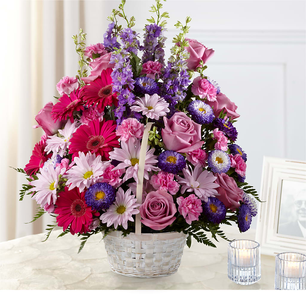 Pastel Peace Basket – Flowerama #186, Oklahoma City OK