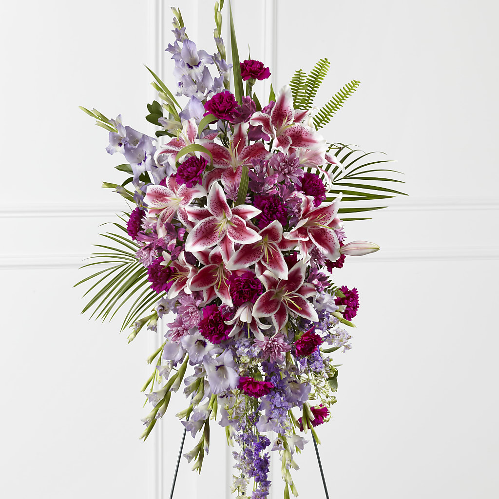 Tender Touch Standing Spray – Flowerama #186, Oklahoma City OK