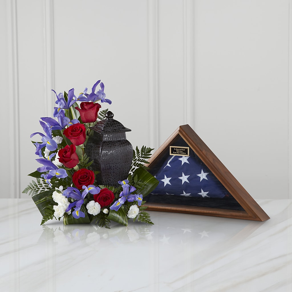 Patriotic Tribute Arrangement – Flowerama #186, Oklahoma City OK