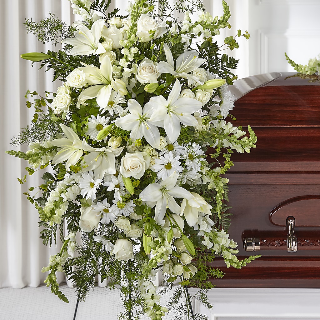 Loving Thoughts Standing Spray – Flowerama #186, Oklahoma City OK