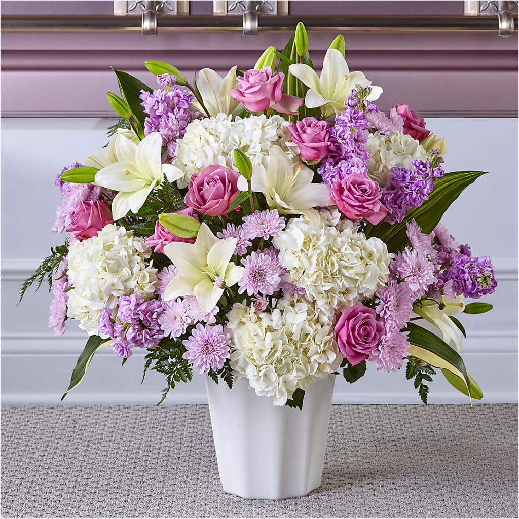 Heaven Sent Floor Basket – Flowerama #186, Oklahoma City OK