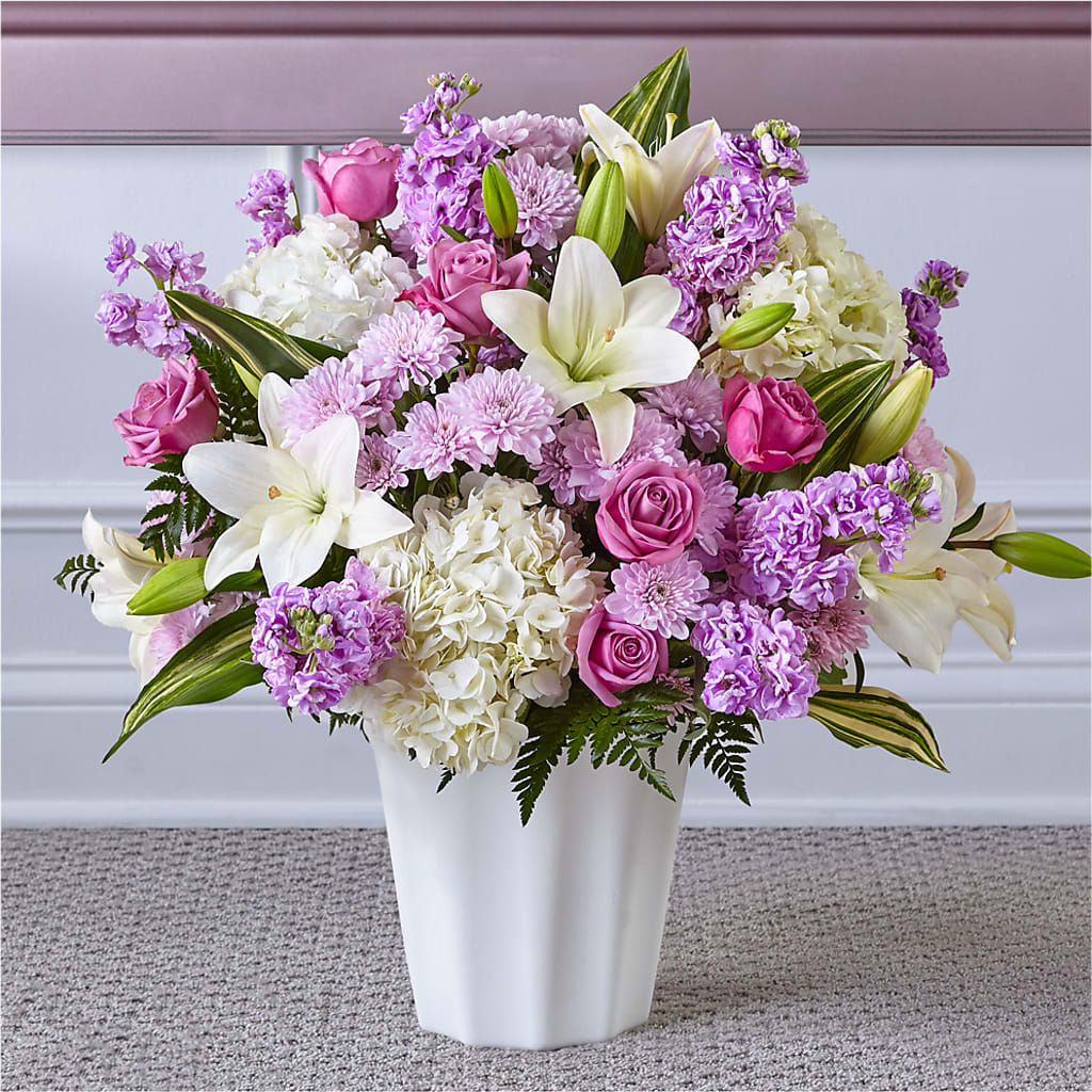 Heaven Sent Floor Basket – Flowerama #186, Oklahoma City OK