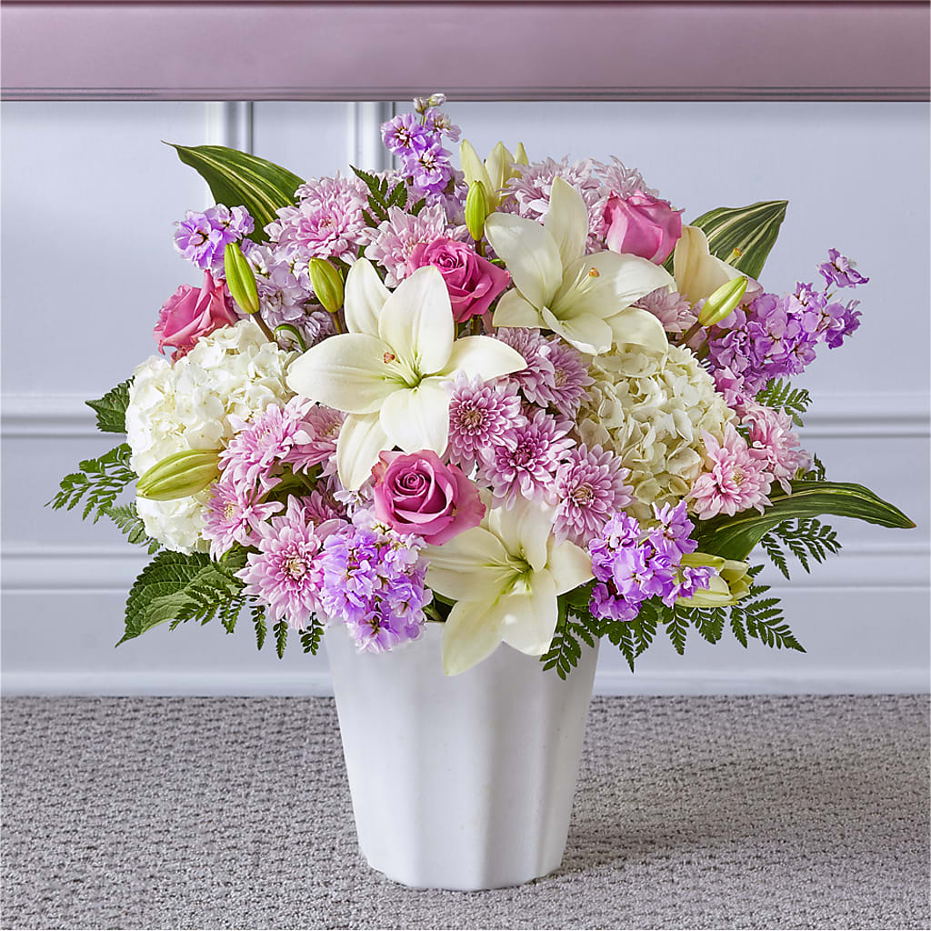 Heaven Sent Floor Basket – Flowerama #186, Oklahoma City OK