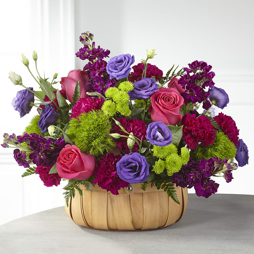 Serene Sanctuary Basket – Flowerama #186, Oklahoma City OK