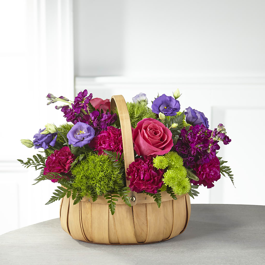 Serene Sanctuary Basket – Flowerama #186, Oklahoma City OK