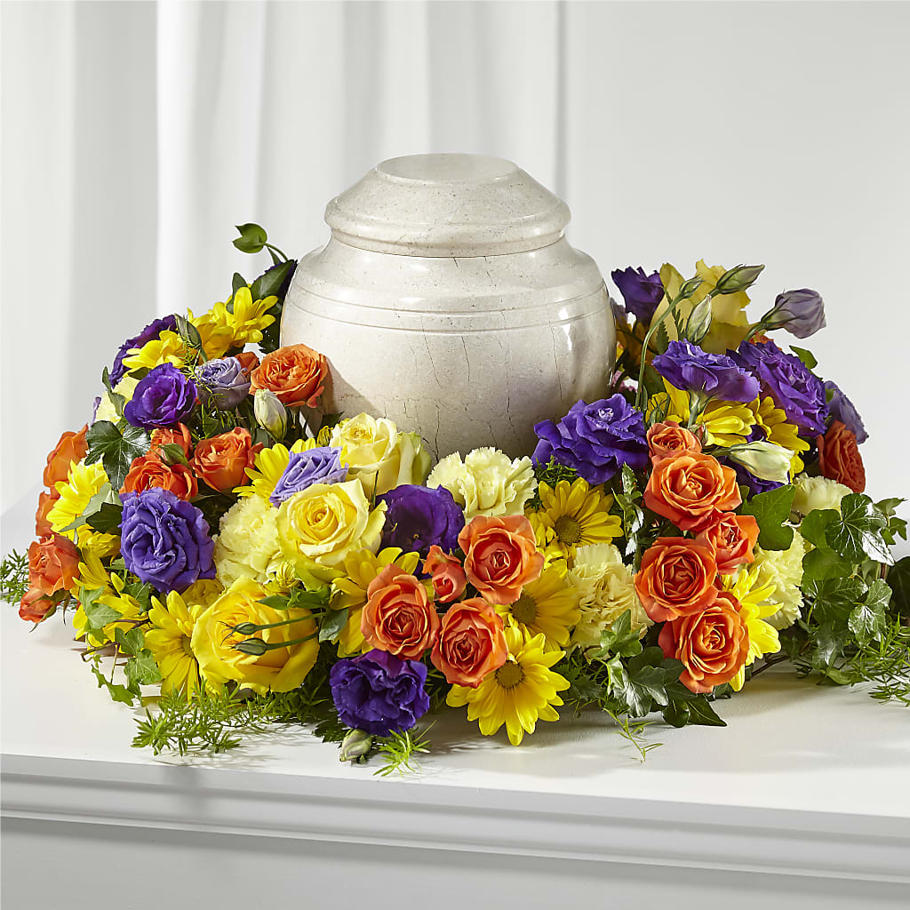 Blossoms of Remembrance Cremation Adornment – Flowerama #186, Oklahoma City OK