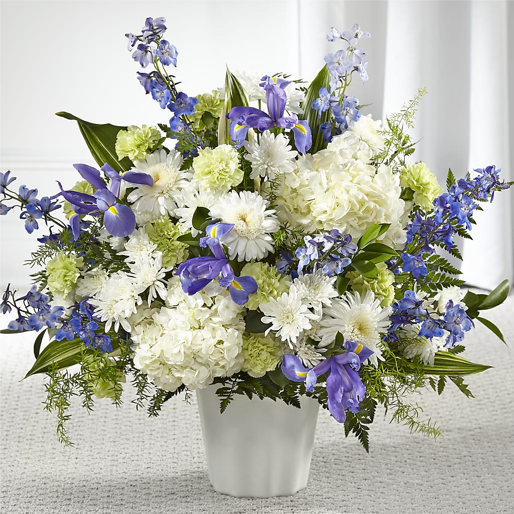 Soft Serenity Floor Basket – Flowerama #186, Oklahoma City OK