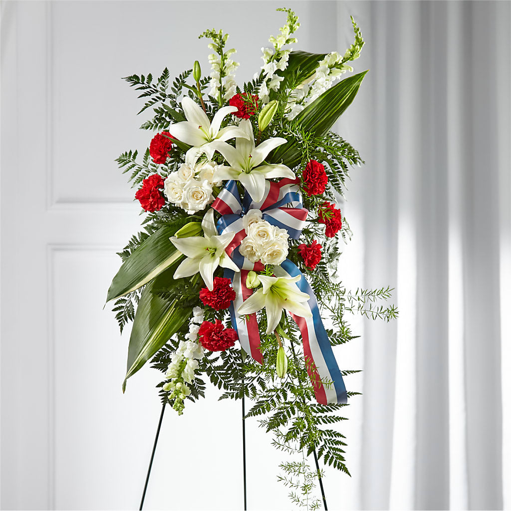 Stars of Life Standing Spray – Flowerama #186, Oklahoma City OK