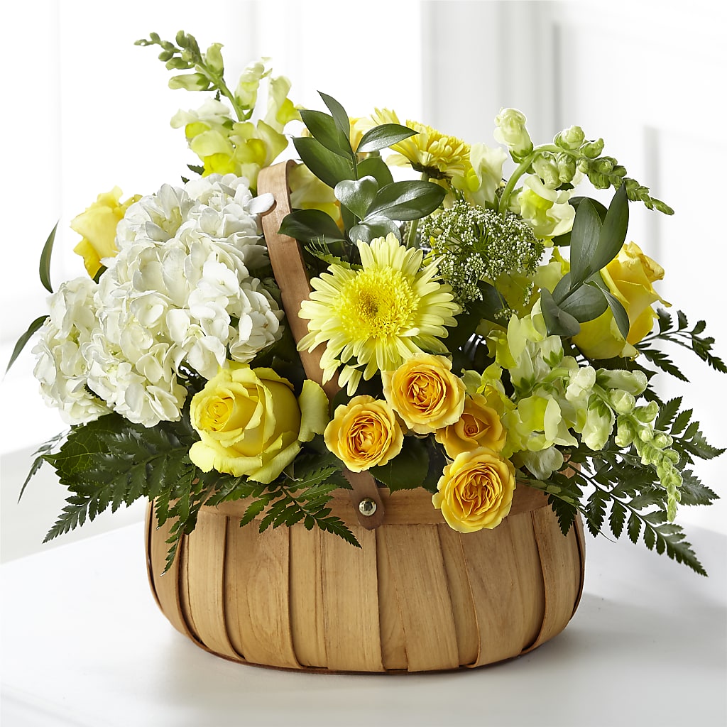 Rustic Remembrance Basket – Flowerama #186, Oklahoma City OK