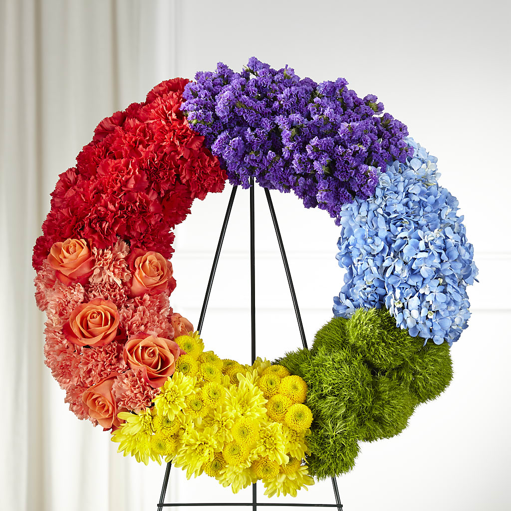 Circle of Love Wreath – Flowerama #186, Oklahoma City OK