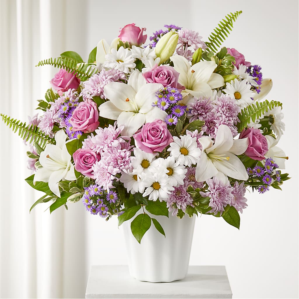 Warmest Thoughts Tabletop Basket – Flowerama #186, Oklahoma City OK