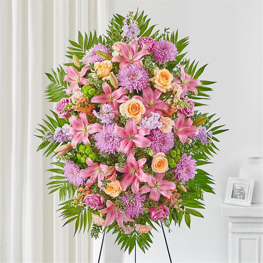 Love & Light Standing Spray – Flowerama #186, Oklahoma City OK
