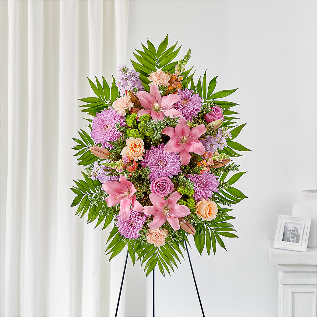 Love & Light Standing Spray – Flowerama #186, Oklahoma City OK