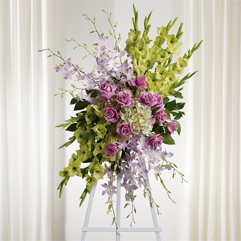 Lasting Legacy Standing Spray – Flowerama #186, Oklahoma City OK