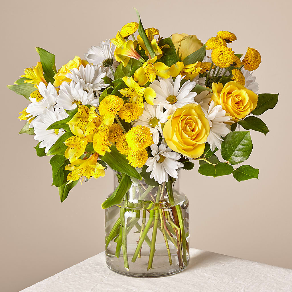 Sunny Sentiments Bouquet – Flowerama #186, Oklahoma City OK