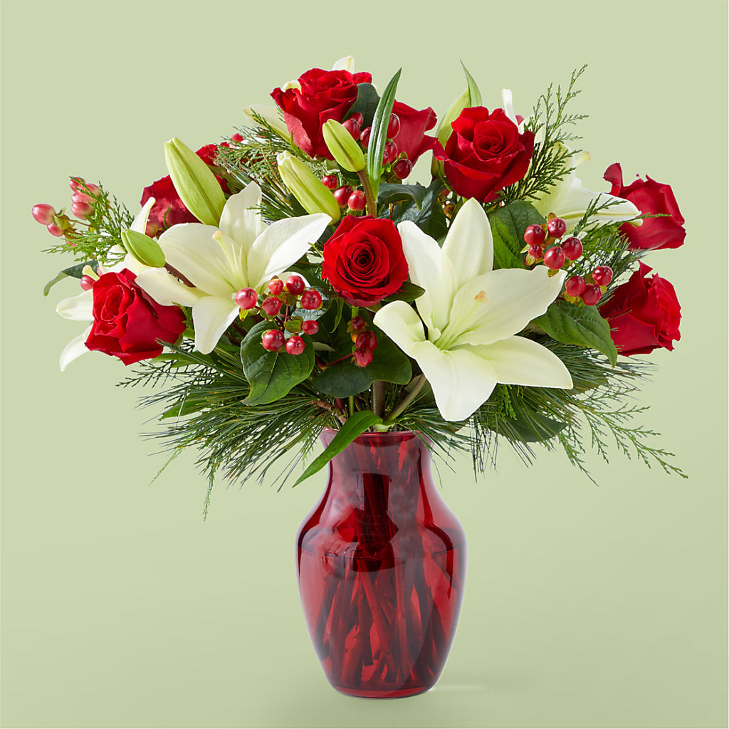 Evergreen Delight Bouquet – Flowerama #186, Oklahoma City OK