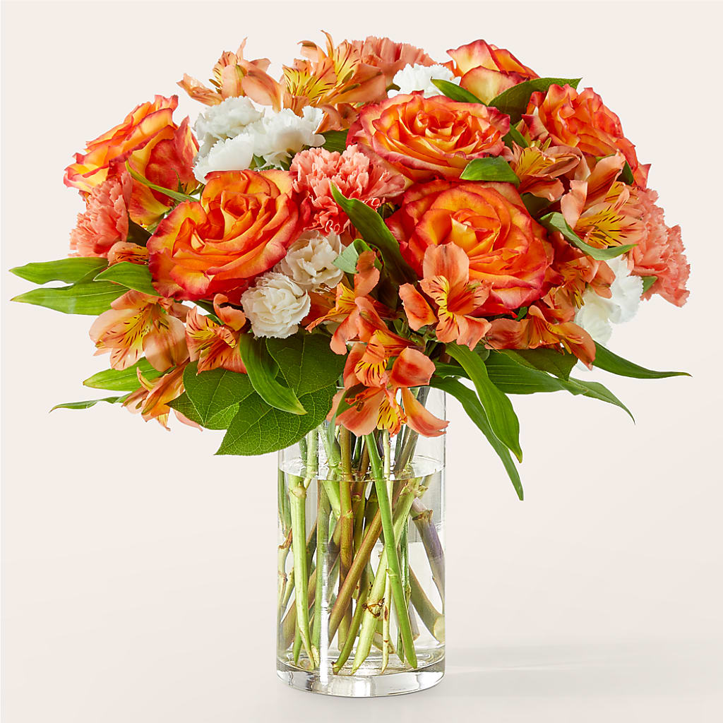 Apricot Glow Bouquet – Flowerama #186, Oklahoma City OK