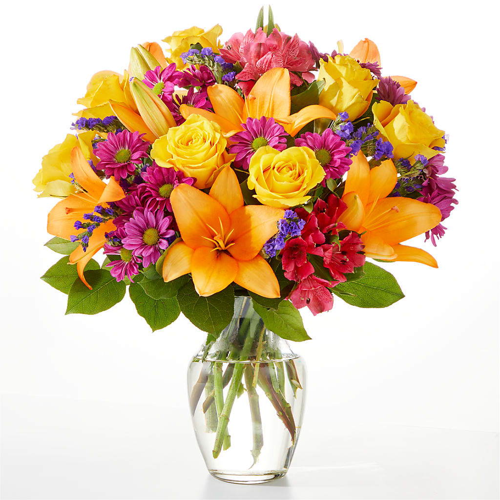 Colorful Visions Bouquet – Flowerama #186, Oklahoma City OK