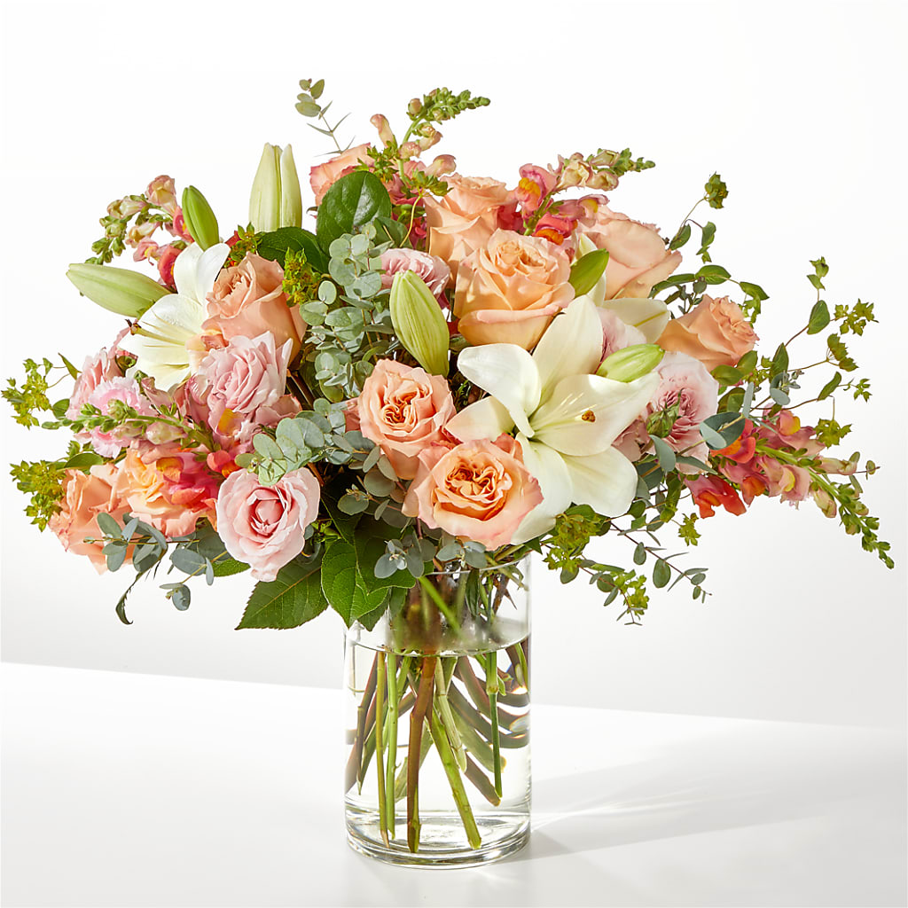 Grapefruit Splash Bouquet – Flowerama #186, Oklahoma City OK