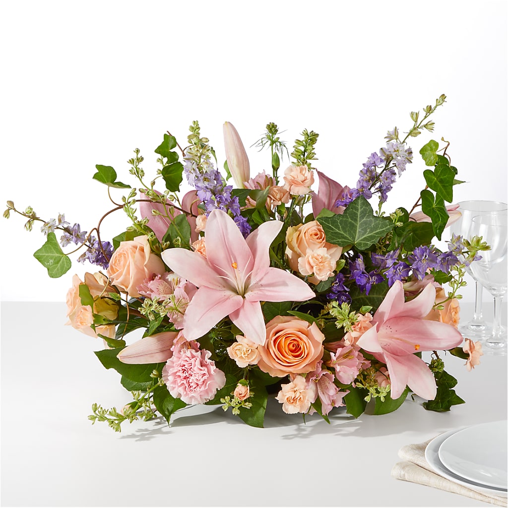 Blossom Time Centerpiece – Flowerama #186, Oklahoma City OK