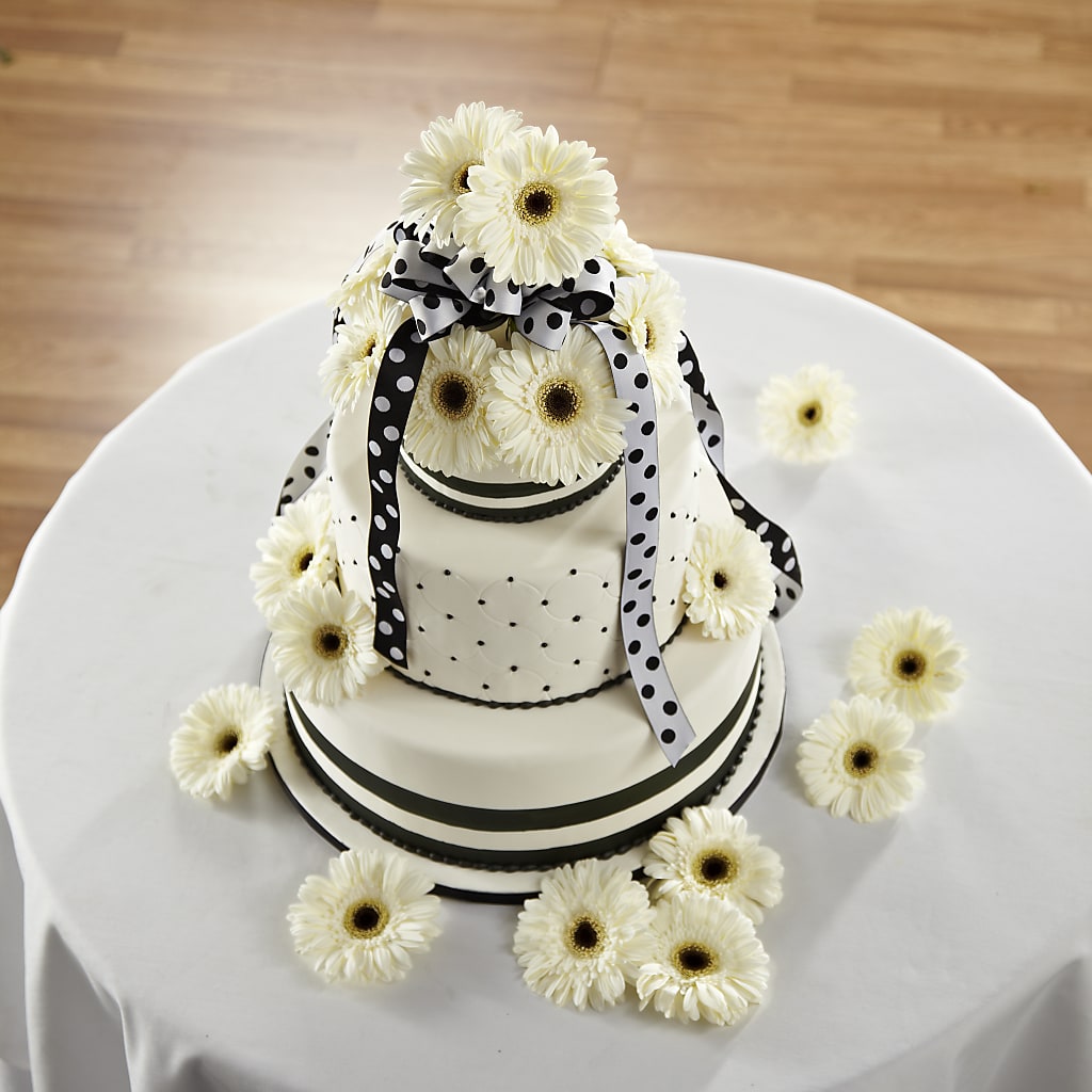Simple Sophistication Cake Décor – Flowerama #186, Oklahoma City OK