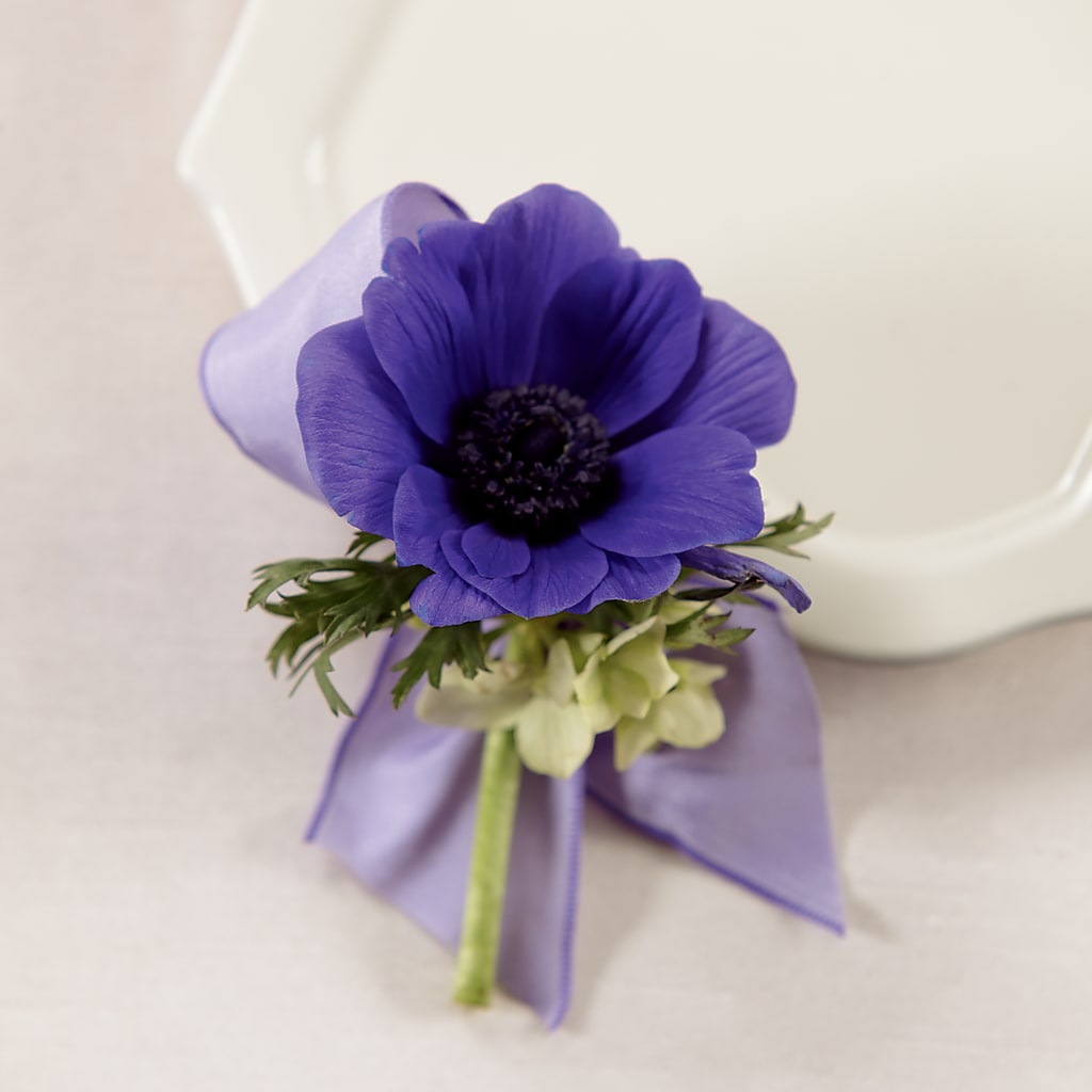 Purple Passion Boutonniere – Flowerama #186, Oklahoma City OK