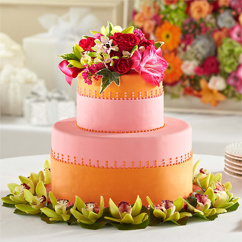 Sweet Citrus Cake Decor – Flowerama #186, Oklahoma City OK