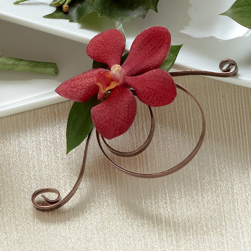 Red Mokara Boutonniere – Flowerama #186, Oklahoma City OK
