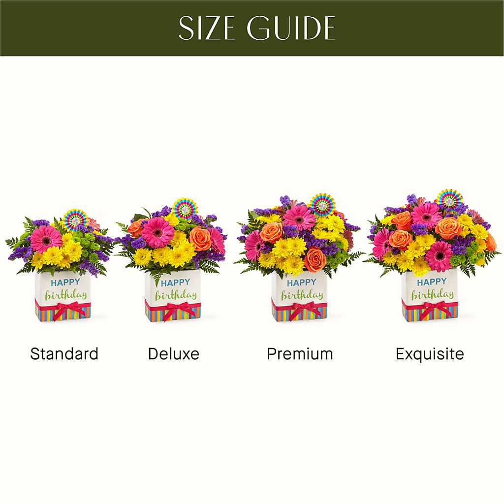 Birthday Brights Bouquet –  Flowerama #186, Oklahoma City OK