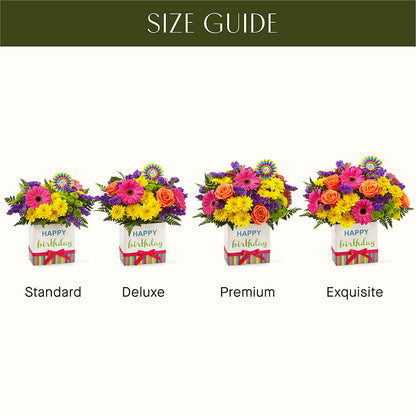 Birthday Brights Bouquet –  Flowerama #186, Oklahoma City OK