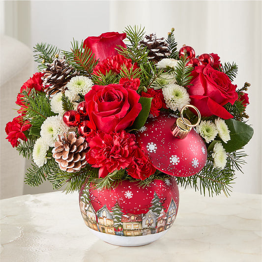 Christmas Carols Ornament –  Flowerama #186, Oklahoma City OK