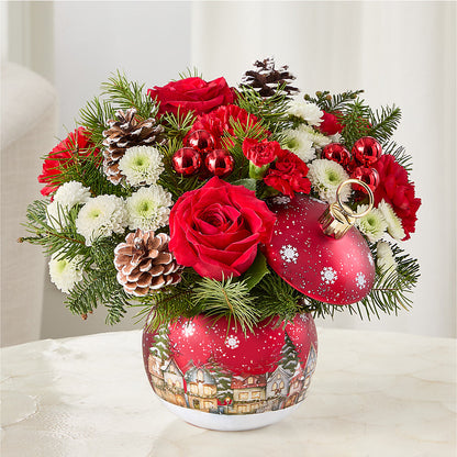 Christmas Carols Ornament –  Flowerama #186, Oklahoma City OK