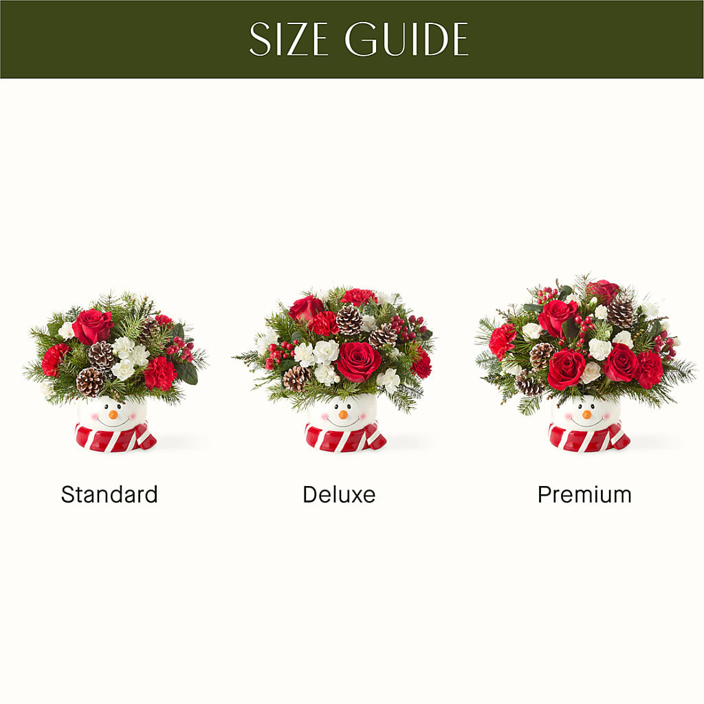 Jolly Snowman Bouquet –  Flowerama #186, Oklahoma City OK