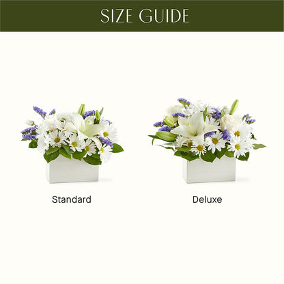 Beyond Blue Box Bouquet –  Flowerama #186, Oklahoma City OK