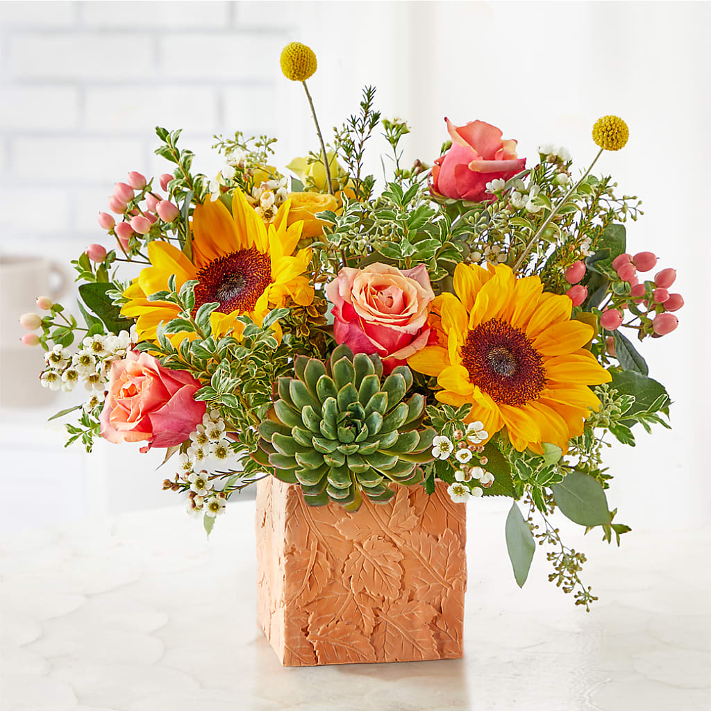 Sunflower Season Bouquet –  Flowerama #186, Oklahoma City OK