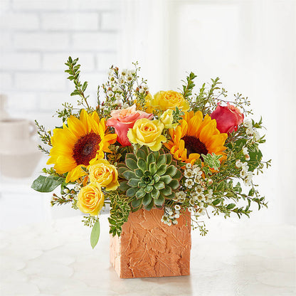 Sunflower Season Bouquet –  Flowerama #186, Oklahoma City OK