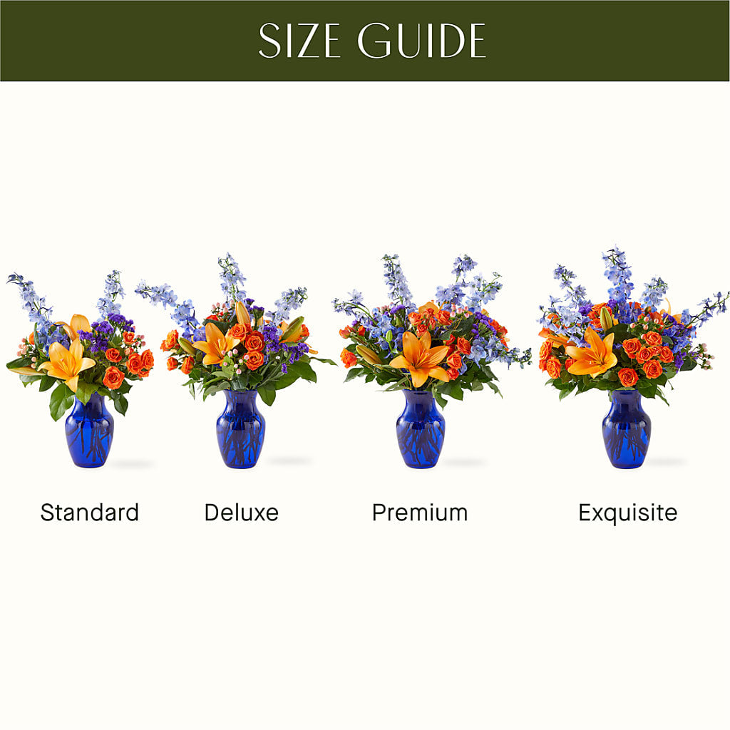 Radiant Citrus Bouquet –  Flowerama #186, Oklahoma City OK