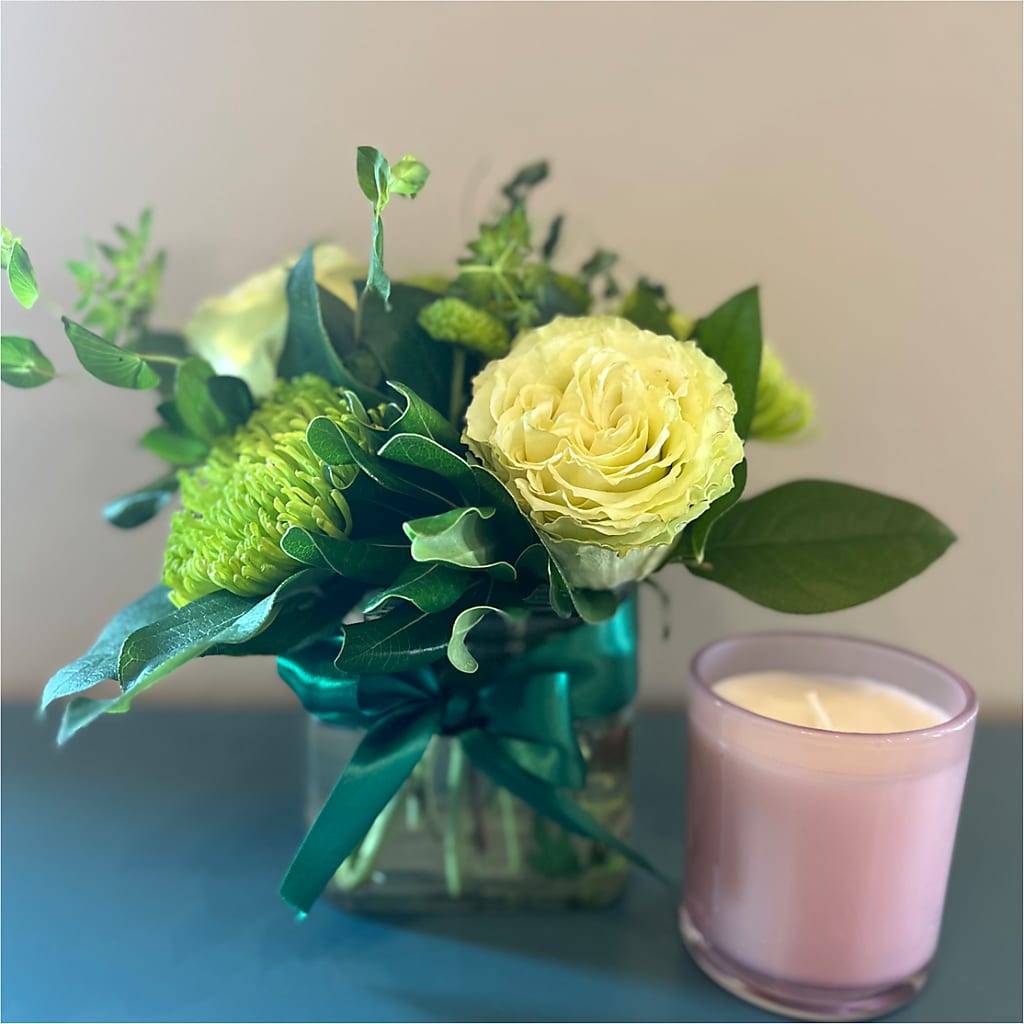 Emerald Forest Bouquet –  Flowerama #186, Oklahoma City OK